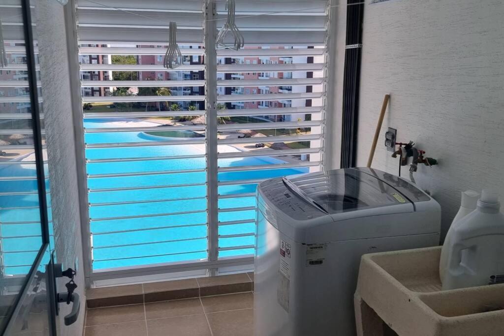Departamento Con Laguna Artificial 坎昆 外观 照片