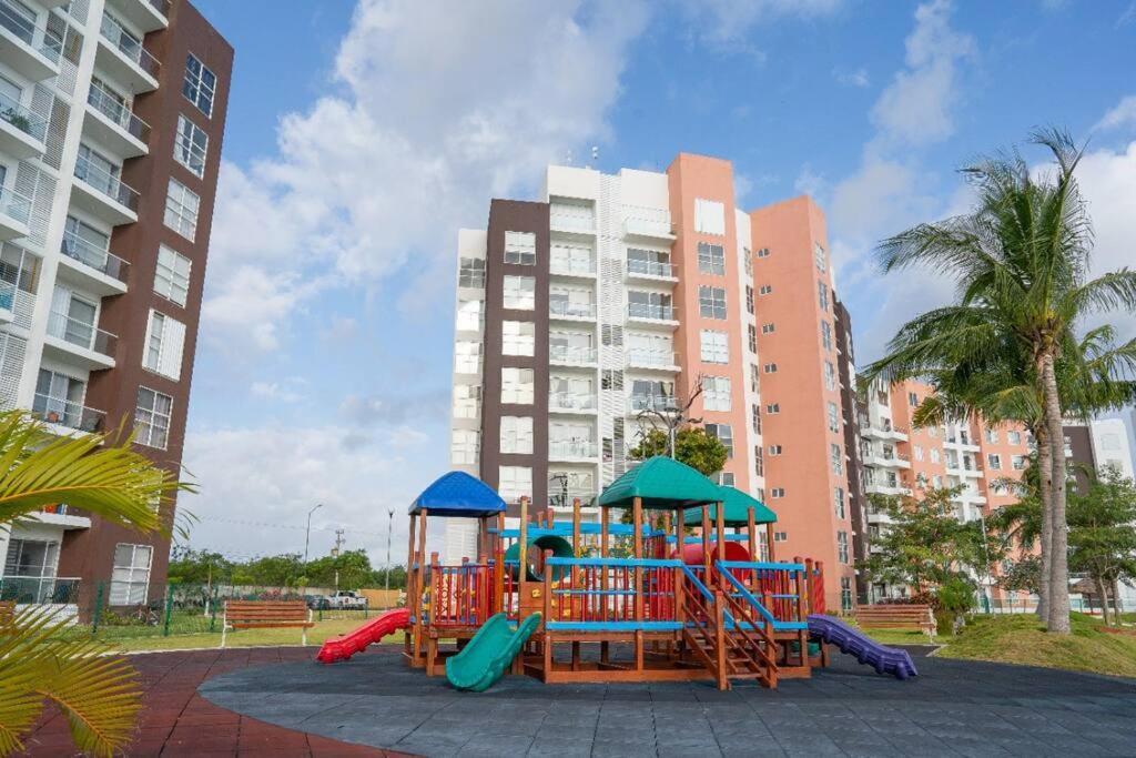 Departamento Con Laguna Artificial 坎昆 外观 照片