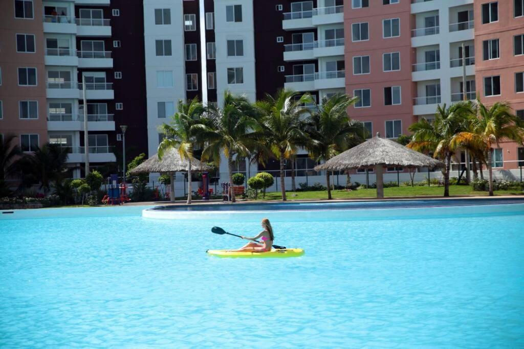Departamento Con Laguna Artificial 坎昆 外观 照片