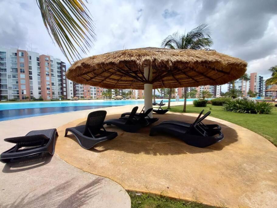 Departamento Con Laguna Artificial 坎昆 外观 照片